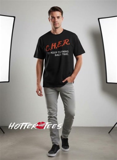 Retro Music Merch 🎶 Cher 90s Dance T Shirt #cher #popicon #music #merch #throwbackvibes