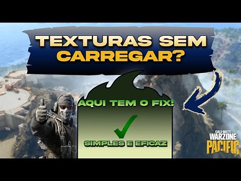 WARZONE TEXTURAS SEM CARREGAR? AQUI TEM A SOLUÇÃO! (PC/CONSOLES)