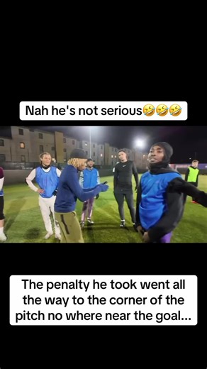 Hilarious Penalty Miss in Football Match