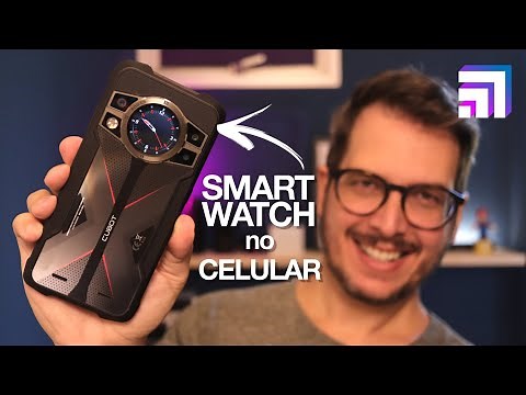 Esse CELULAR BRUTO com TELA NA TRASEIRA e 12 GB de RAM custa só R$ 1.000 [Cubot King Kong 9]