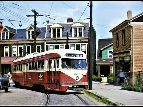 Pittsburgh Streetcars in the 1960s - North Side Scenes