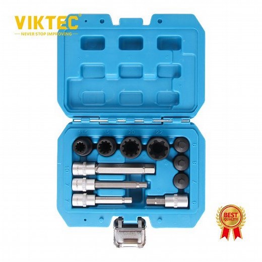 [Hot Item] Auto Brake Tool for 11 PCS Brake Caliper Socket and Bit Set