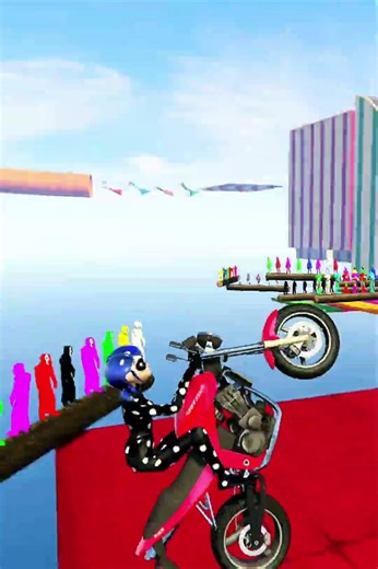 Ladybug 🐞 Bike Ride Game With GTA5