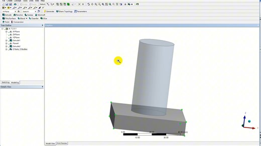 2、workbench建模技术及操作案例