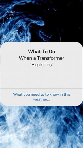 What to Do When an Electrical Transformer Blows + Safety Tips