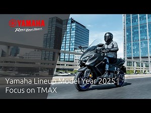 Yamaha lineup Model Year 2025 | Focus on TMAX: the evolution of an Icon (IT)