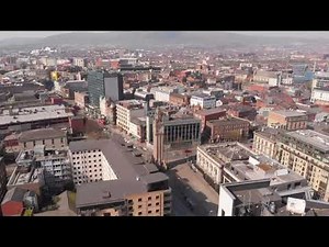 🇬🇧 BELFAST by Drone | City centre Aerial Footage | Northern Ireland, UK | 4K video