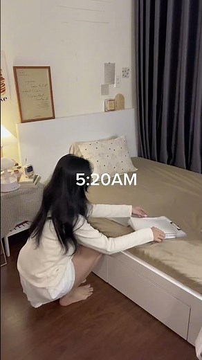 5 AM PRODUCTIVE MORNING ROUTINE 🕯️ Study Vlog, Skincare & Motivation