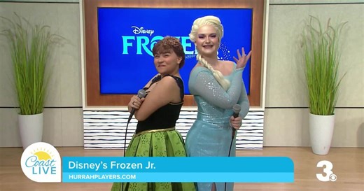 Preview: “Disney's Frozen Jr.” from Hurrah Players on Coast Live