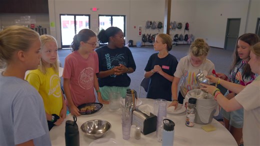 22 reactions | So what DOES camp look like at the Springs? We're bringing you along with us for a seriously fun peek at a day in the life of a Springs camper! Press play to get a glimpse of the giant lake inflatables, some crazy porch cheers, and what Club looks like inside the Dome! | Pine Cove | Facebook