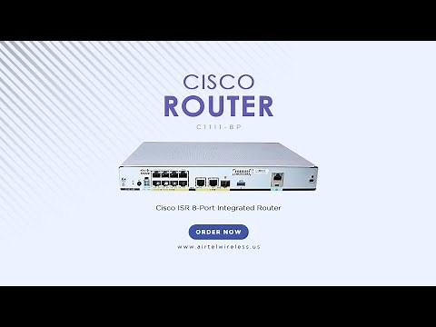 C1111-8P Cisco ISR 8-Port Integrated Router | Airtel Wireless Inc.
