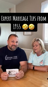 161K views · 4.5K reactions | Travel back in time to 1955 for some vintage marriage wisdom! Discover the expert tips that stood the test of time and can save your modern-day marriage. Don't miss out on these timeless insights! #expertmarriagetip #couplesgoals #couplescomedy #funnyvideos #1950s #fbreelsvideo #marriageadvice | Chad Sexton | Facebook