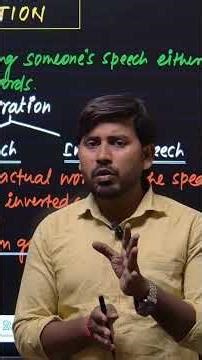 Direct se Indirect? Easy hai boss 😎| Learn Narration With Awadhesh Sir (Abhi Sir)