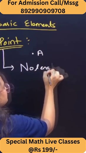 👉 What is a Point? | Geometry Basics | Class 6 Maths Shorts #education #trending #maths