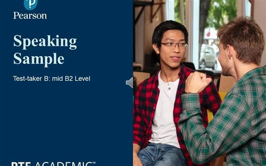 口语范例 B2水平Speaking sample: Test Taker B B2 level