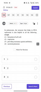 In prokaryotes, the structure that helps in DNA replication is ... | Filo