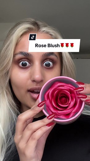 Rose Blush Makeup Challenge - How to Use a Rose Toy on a Woman