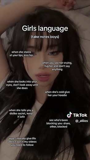 Girls Language: Understanding Women's Signals