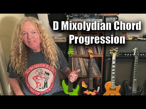 D Mixolydian Chord Progression