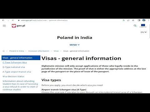 How To Apply Poland Tourist Visa Step By Step Full Information