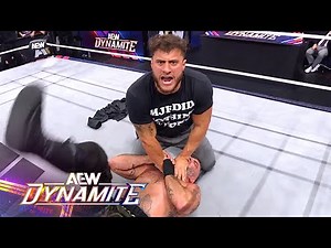 MJF lures Mark Briscoe into a fight, Hangman Page makes the save! | AEW Dynamite, 7/30/25
