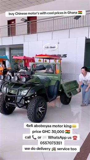 Purchase Affordable 4x4 Aboboyaa Motors in Ghana