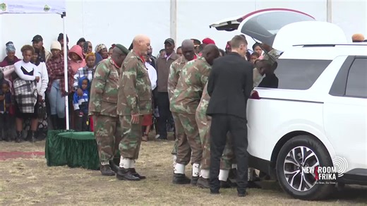 Funeral Service for SANDF Sergeant William Cola