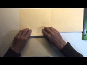 using manila folders for mini tutorial