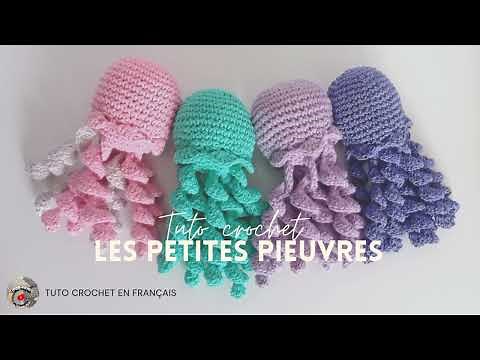 🪼 Les petites pieuvres au Crochet - Amigurumi - Tuto Crochet en Français 🪼