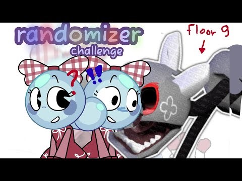 RANDOMIZER CHALLENGE ✨🌟// with 5 ppl! // Dandys world
