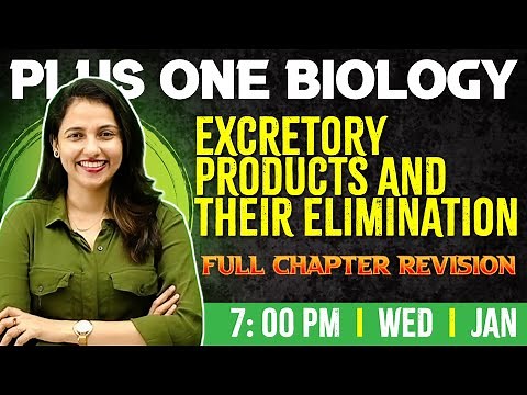 Plus One Biology | Excretory Products and Their Elimination | Chapter 16 | Full Chapter |Exam Winner