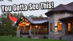 63K views · 1.4K reactions | The Most Epic Outdoor Living Space We’ve Ever Filmed! Watch the full in depth tour: https://youtu.be/2WUnYL585zY If you’re looking to build a home like this floor plan, give us a call 1-800-270-5025   | Golden Eagle Log & Timber Homes | Facebook