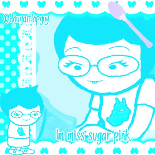 trade with @Michelle #homestuck #edit #davejane #janecrocker #davestrider