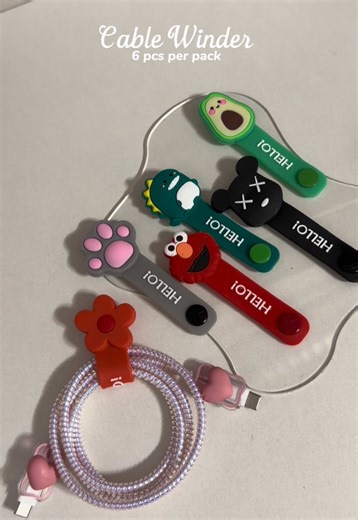 Cute Cable Winder for Tangle-Free Charging
