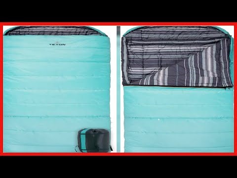 Stay Warm and Comfortable with the TETON Sports Sleeping Bag – Perfect for Three-Season Camping