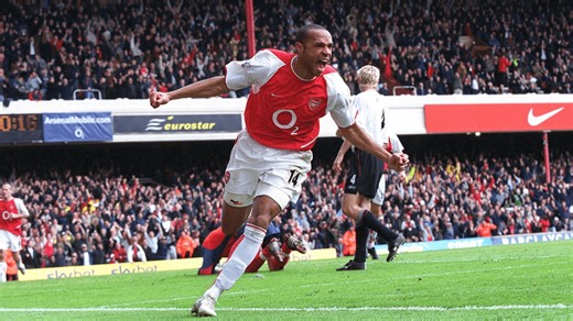 Watch all 175 of Thierry Henry's league goals