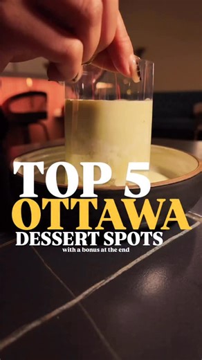 TOP OTTAWA DESSERT SPOTS according to locals I’ve asked because Ottawa does dessert seriously Ottawa’s Ultimate Dessert Crawl Starts Here. These are the 6 spots in no particular order serving next-level Desserts from rich and indulgent to light, nostalgic, and beautifully crafted and everything in between. Top Picks: 1. Ek Bar @ekbarottawa Pull Me Up Shahi Tukda 2. Dessert First @dessertfirst_bankstreet Eton Mess 3. Louis Pizza Express @louis.pizza.express Louis` Famous Coconut Cream Pie 4. Supp