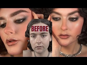 Grunge Glam MTF Makeup Tutorial | How to Feminize Your Face Without Going Full Drag