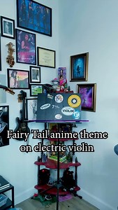 Fairy Tail theme on electric violin! #violin #violinist #electricviolin #electricviolinist #miaasano #music #musician #fairytail #anime #themesong #animesoundtrack #soundtrack | Mia Asano Music