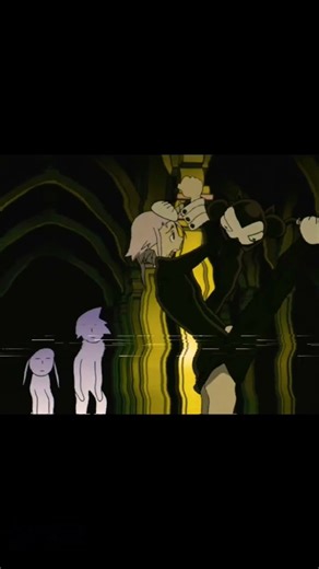 Crona punched Ragnarok #souleater #funnyanimeclips