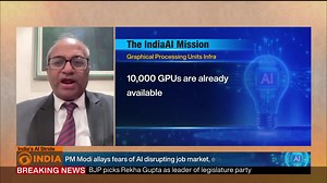 “India is at the forefront of Digital Public Infrastructure. AI becomes an overlaying element of DPI. India AI Mission is focused on a foundation model trained on Indian languages & diverse datasets Watch more on INDIA’S AI STRIDE  https://youtu.be/X3-oKRaEJRM | DD India | Facebook