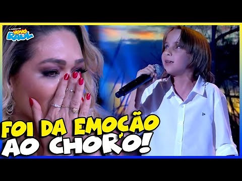 DEFICIENTE VISUAL SAULO HOLZ EMOCIONA E FAZ OS JURADOS CHORAREM | VOVÔ RAUL GIL