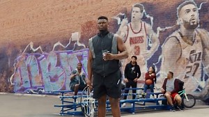 3.2M views · 139K reactions | Zion Williamson makes a funny appearance in the NBA's "NBA Lane" Short film 藍 #NBA75 | New Orleans Pelicans | Facebook