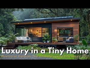 Minimalist Mansion: The Ultimate Luxury Tiny House Tour