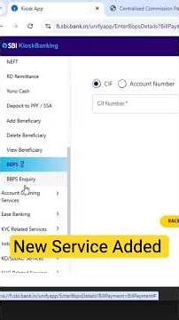 SBI CSP New Update | BBPS System Update | SBI CSP New Service Add #sbicsp #sbi