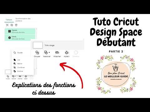 Tuto Cricut Design Space Débutant 2023 - Partie 2