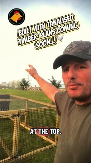 The Easiest Chicken Tractor You Can Move With One Hand #smallholding #chickens #chickentractor