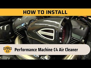 How to Install Performance Machine C4 Air Cleaner on a Harley | Weekend Wrenching