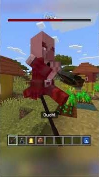 What happens when I start a raid? (Villager news addon) #minecraft