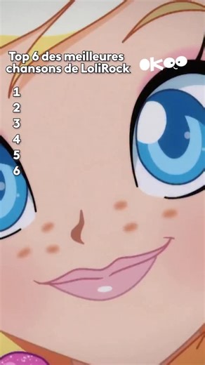Okoo France tv on Instagram: "Vous validez le classement des chansons LoliRock ? 🎸 👉 LoliRock, c’est dispo sur l’appli Okoo ! #lolirock #musique"